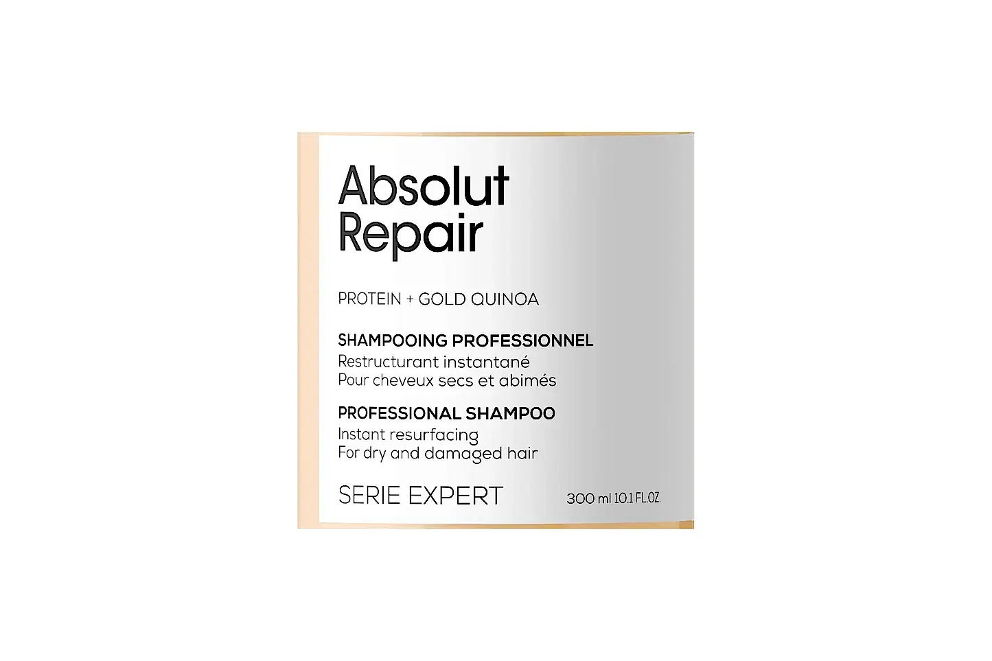 Loreal Professionnel Absolut repair gold shampoo. Professionellt shampoo som reparerar håret omedelbart