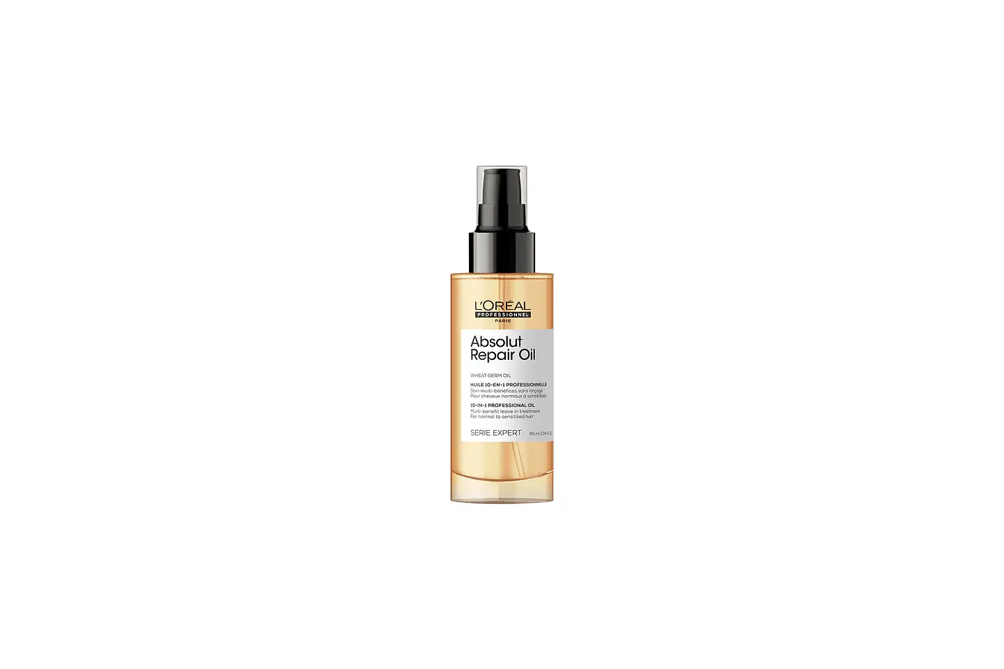 Loreal Professionnel, Absolut repair gold oil. Professionellt utjämnande serum som ger upp till 24h frizzkontroll