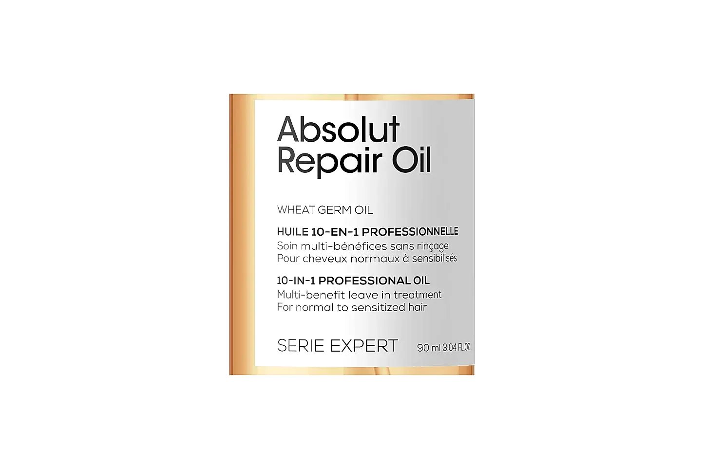 Loreal Professionnel, Absolut repair gold oil. Professionellt utjämnande serum som ger upp till 24h frizzkontroll